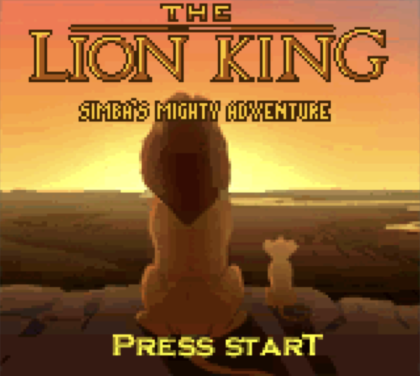 Disney’s The Lion King: Simba’s Mighty Adventure (Game Boy Color)